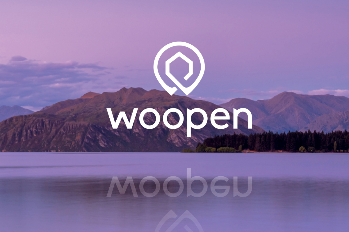 Illustration pour la publicité Woopen